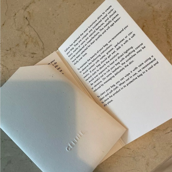 Celine Phoebe Philo 2015 Trio Bag Blue Small With Authenticity Card - Picture 6 of 9